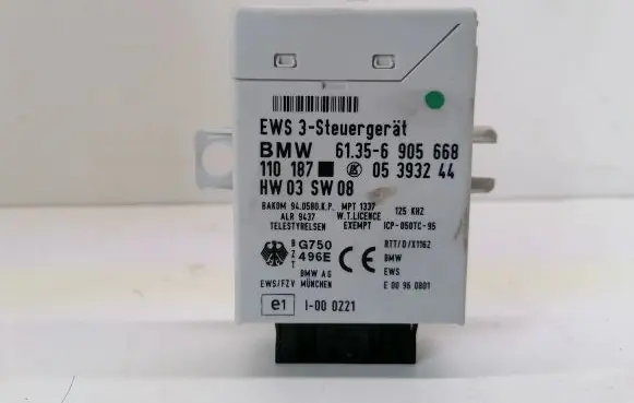 BMW 5 E39 Immobilizer control unit/module 61356905668 05393244