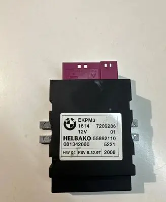 Fuel injection pump control unit/module