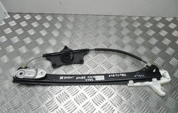 Volkswagen PASSAT B8 Rear door window regulator with motor 3G9839461A T1922