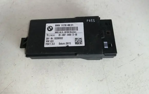 BMW 5 F10 F11 Seat heating relay 9216468 921646801