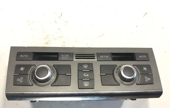 Audi A6 S6 C6 4F Climate control unit 4F1820043R 4F0910043 5HB00883305