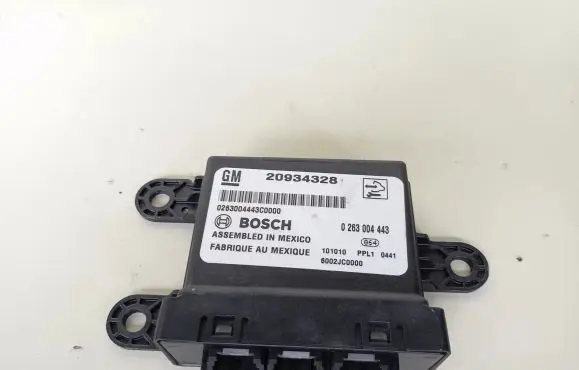 Opel Insignia A Parking PDC control unit/module 20934328 0263004443