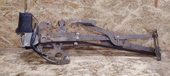 Front door window regulator with motor