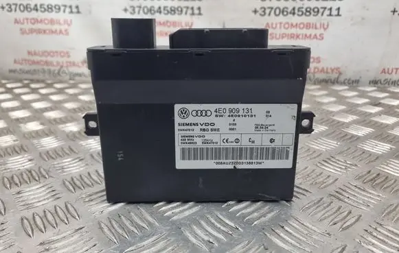 Audi A8 S8 D3 4E Keyless (KESSY) go control unit/module 4E0909131
