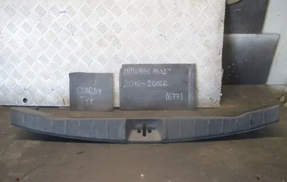 Mitsubishi ASX Trunk/boot sill cover protection 7240A126