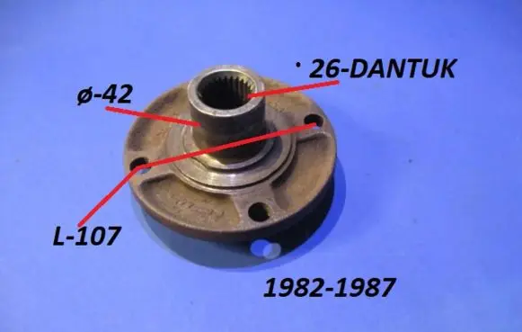 Audi 100 200 5000 C3 Front wheel bearing hub 443ACOP