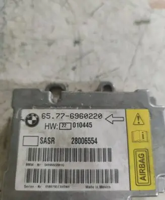 BMW 7 E65 E66 Airbag control unit/module 6960220 28006554 65776960220