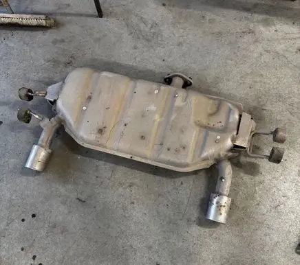 Mazda CX-3 Double Muffler 