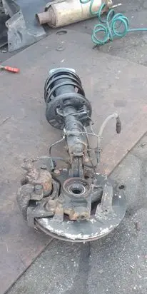 Citroen C4 Grand Picasso Front shock absorber with coil spring 