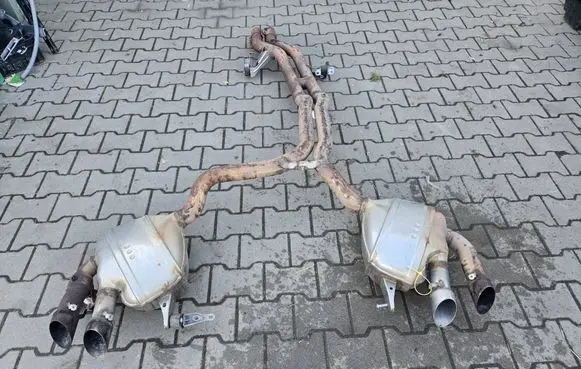 Porsche Macan (95B) Muffler/silencer 95B253611M