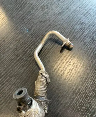 BMW 1 F20 F21 Turbo turbocharger oiling pipe/hose