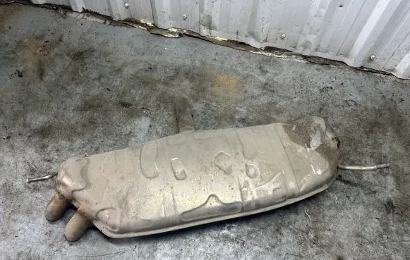 Volkswagen Golf V Rear muffler/silencer tail pipe 