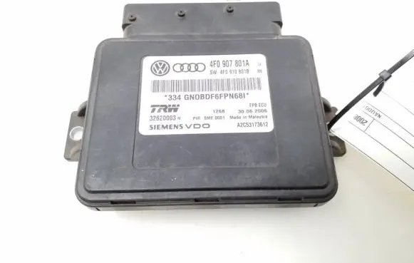 Audi A6 S6 C6 4F Other control units/modules 4f0907801A