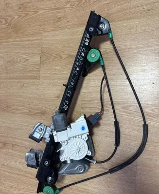 Front door window regulator with motor