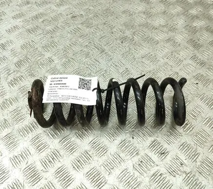 Mercedes-Benz SLK R171 Rear coil spring A2023242504