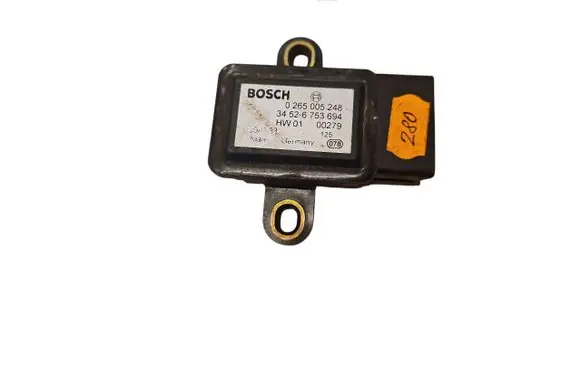 BMW 5 E39 ESP acceleration yaw rate sensor 6753694 0265005248