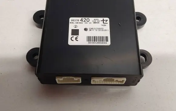 Mitsubishi Outlander Keyless (KESSY) go control unit/module 8637B420 GGMM002205 08100120056503