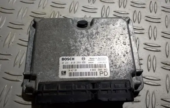 Opel Zafira A Engine control unit/module 0281010268 24417169 28SA4805