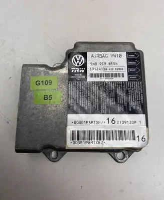 Volkswagen PASSAT B7 Airbag control unit/module 5N0959655H