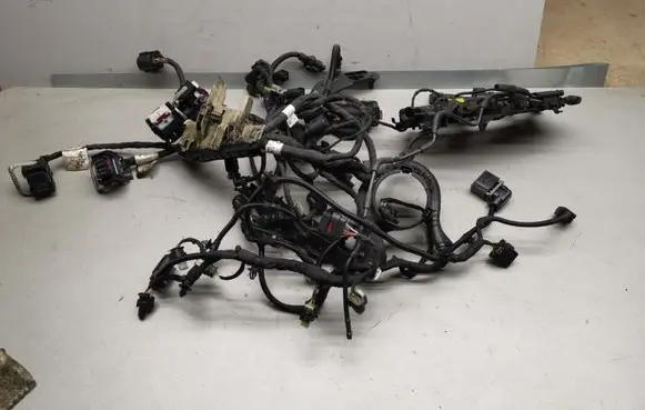 Mercedes-Benz E W213 Engine installation wiring loom A6541500400 A6541592200 0025407097