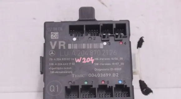 Mercedes-Benz C W204 Door control unit/module A2048702126