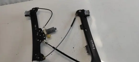 BMW 5 E60 E61 Front door window regulator with motor 7184741S 7184383 977971