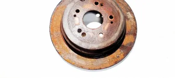 Honda CR-V Rear brake disc neventiliuojamas