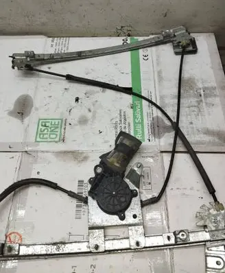 Front door window regulator with motor