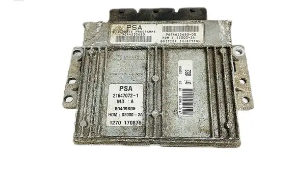 Peugeot 206+ Engine control unit/module 9644235680