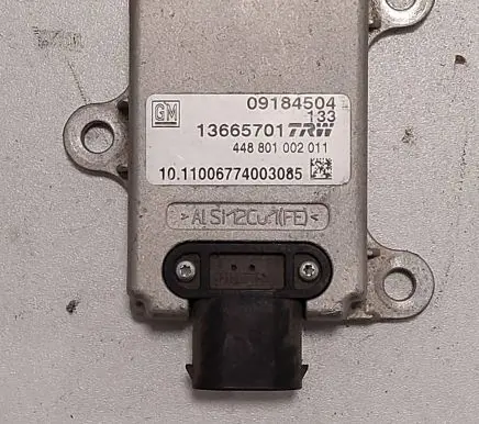 Opel Signum ESP acceleration yaw rate sensor 09184504 13665701 448801002011