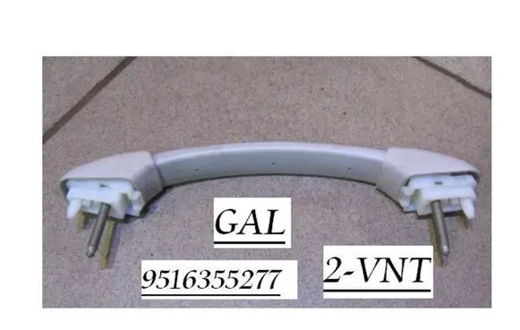 Rear interior roof grab handle