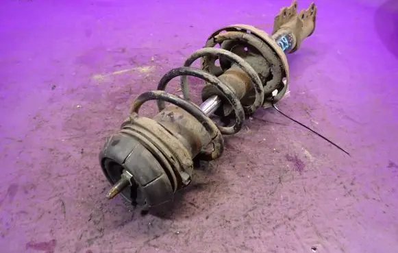 Opel Astra G Front shock absorber with coil spring 24443529