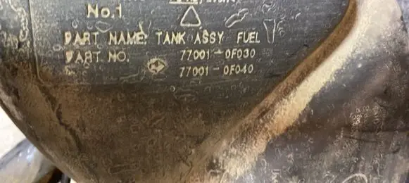 Toyota Verso Fuel tank 770010F040 770010F030