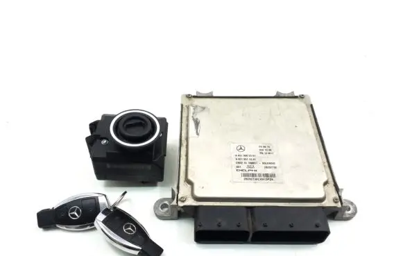 Mercedes-Benz GLK (X204) Engine ECU kit and lock set 