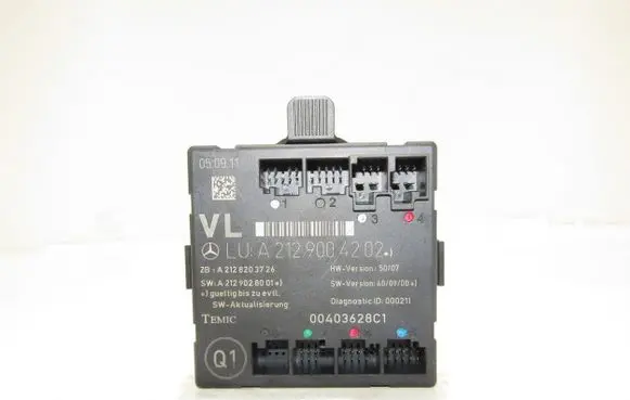 Mercedes-Benz C W204 Door control unit/module A2129004202