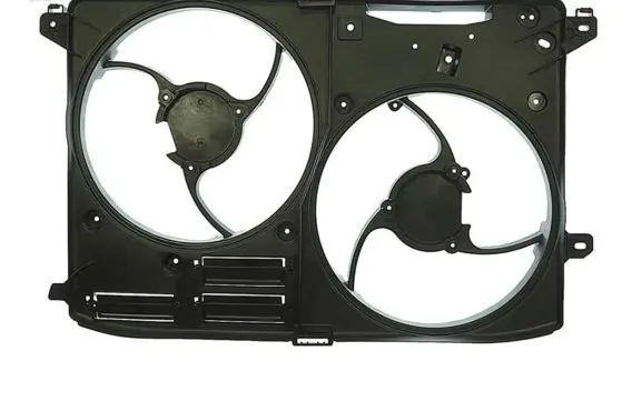 Ford Fusion II Radiator cooling fan shroud DG93-8C607-GB DG93-8C607-GC