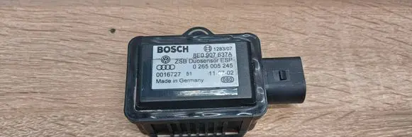 Audi A6 S6 C5 4B ESP acceleration yaw rate sensor 8E0907637A 0265005245 001672751