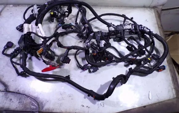Engine installation wiring loom