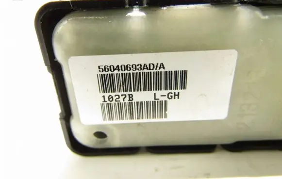 Jeep Patriot Electric window control switch 56040693AD