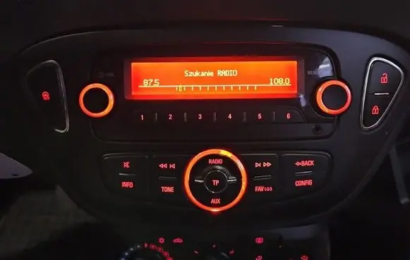 Opel Corsa E Radio/CD/DVD/GPS head unit 39068066 IMPRK1546253