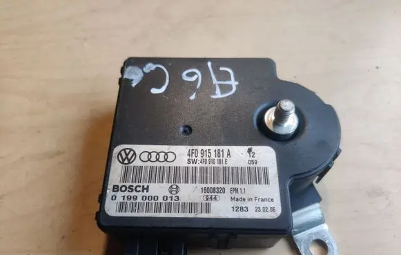 Audi A6 S6 C6 4F Power management control unit 4F0915181A
