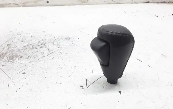 Gear lever shifter trim leather/knob