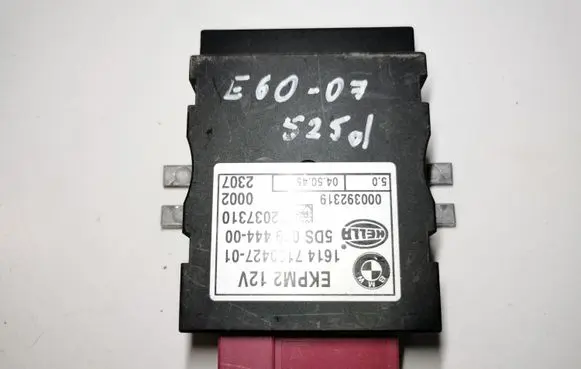 BMW 5 E60 E61 Fuel injection pump control unit/module 16147180427