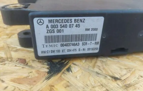Mercedes-Benz A W177 Wing mirror control module 