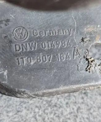 Volkswagen Touran I Front bumper mounting bracket 1T0807184A 786710