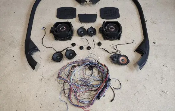 BMW X5 E70 Audio system kit 9151864 9212077