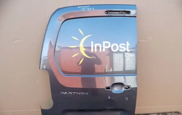 Peugeot Partner III Back/rear loading door 8702E1 9825574380 9820437080