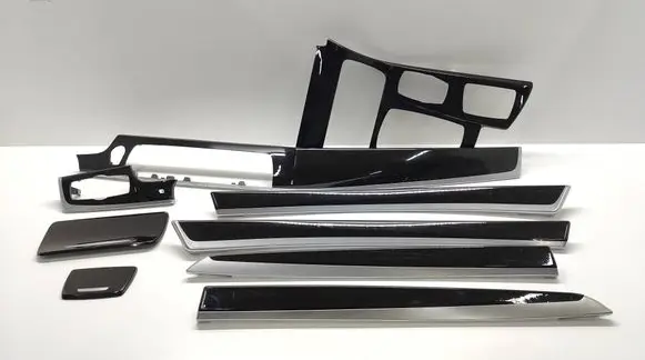 BMW 5 F10 F11 Interior decorative trim set 9206391 9192935 919293508