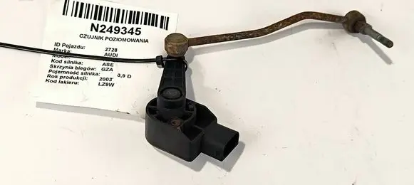 Audi A8 S8 D3 4E Headlight/headlamp level sensor 4E0907503C 081235 H03S01