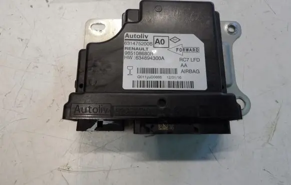Renault Talisman Airbag control unit/module 985108680R